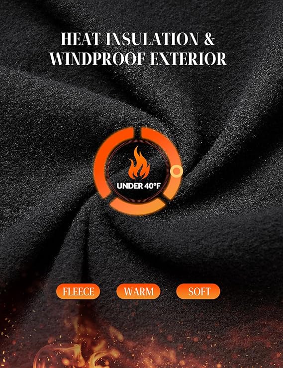 Fleece Lined With Phone Pocket Winter Warm Leggings