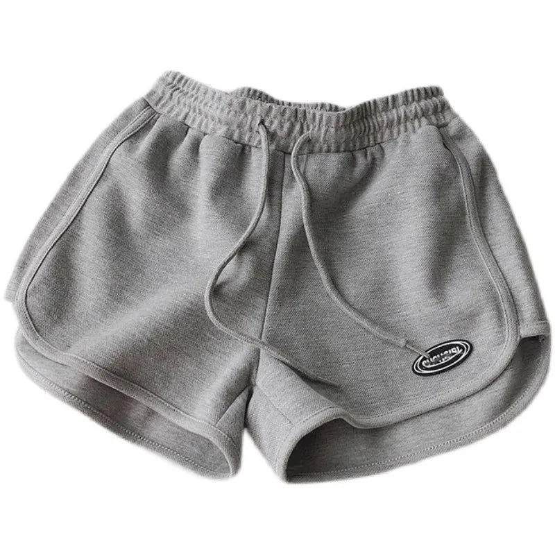 Summer Women Casual Drawstring Sports Shorts