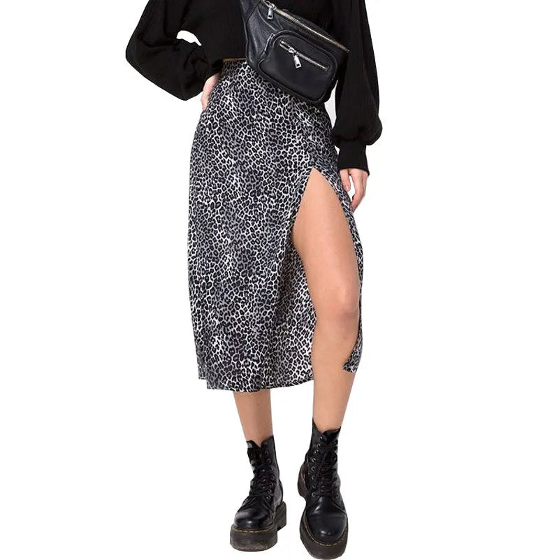 Women's High Waist Long A-line Skirt for Spring and Summer Season