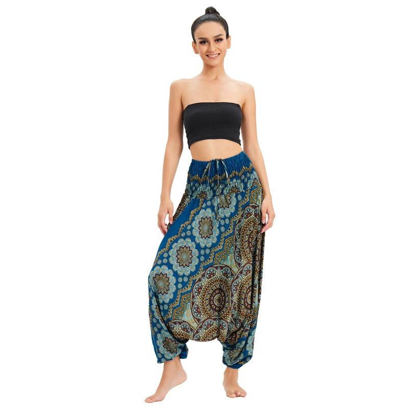 Bohemian Pants Women Pantalones