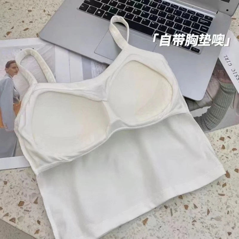 Women Sleeveless Crop Top