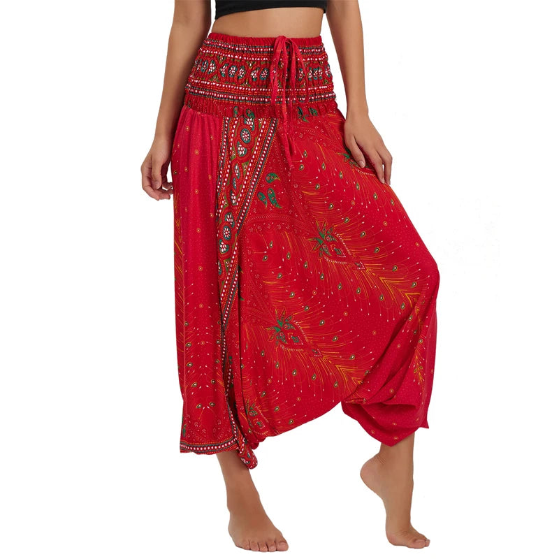 Bohemian Pants Women Pantalones