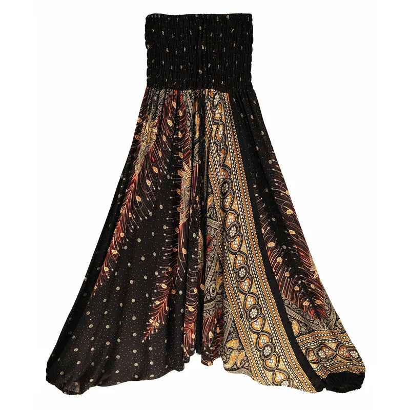 Bohemian Pants Women Pantalones