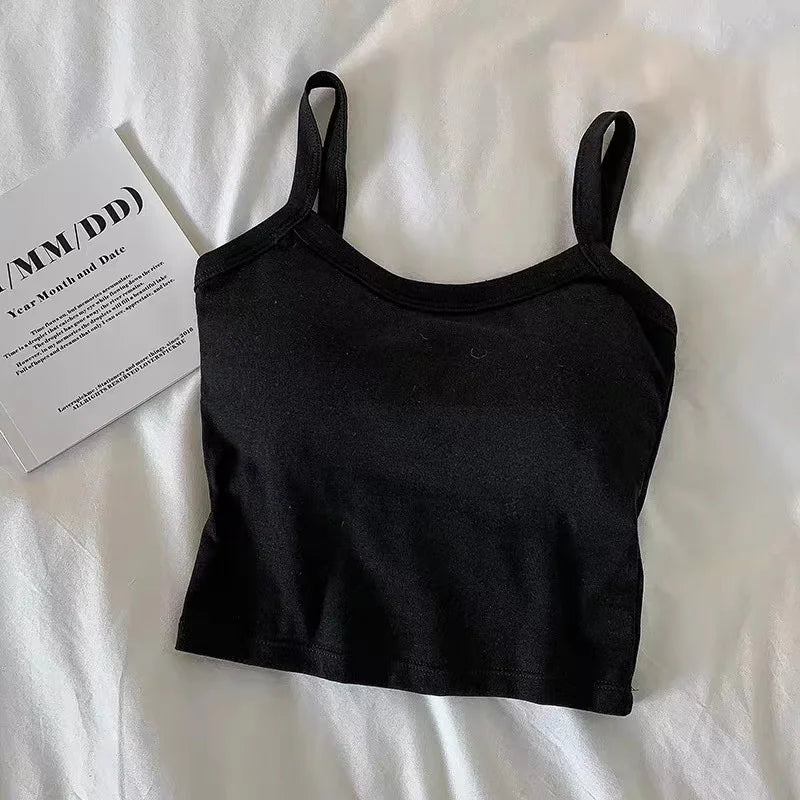 Women Sleeveless Crop Top