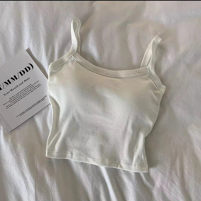 Women Sleeveless Crop Top