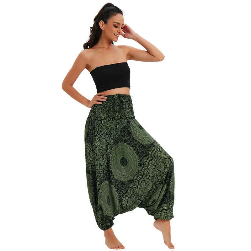 Bohemian Pants Women Pantalones