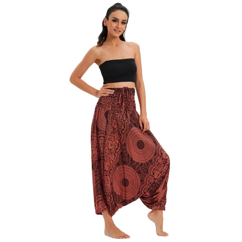 Bohemian Pants Women Pantalones