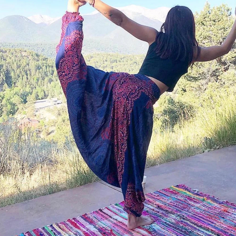 Bohemian Pants Women Pantalones