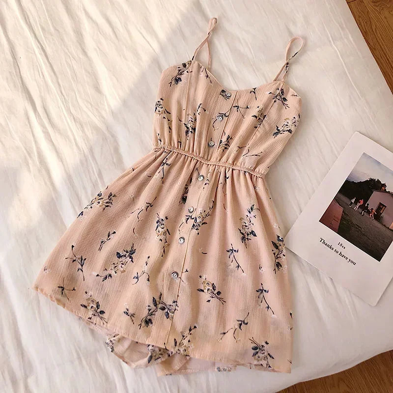 Sleeveless Floral Women Jumpsuit