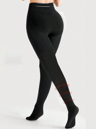 Winter Thicken Thermal Pantyhose Women Fleece Lined Tights