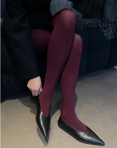 Velvet High Elasticity Solid Color Tights