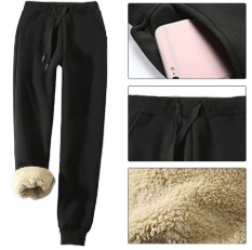 Mid Rise Wide Leg Cuffed Sweatpants