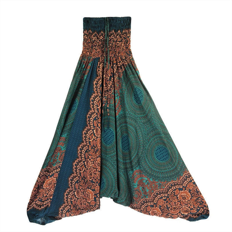 Bohemian Pants Women Pantalones