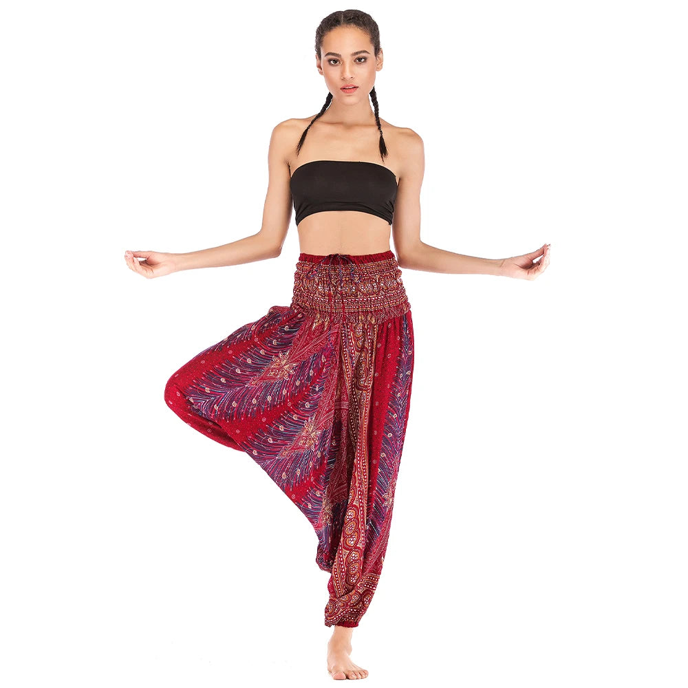 Bohemian Pants Women Pantalones