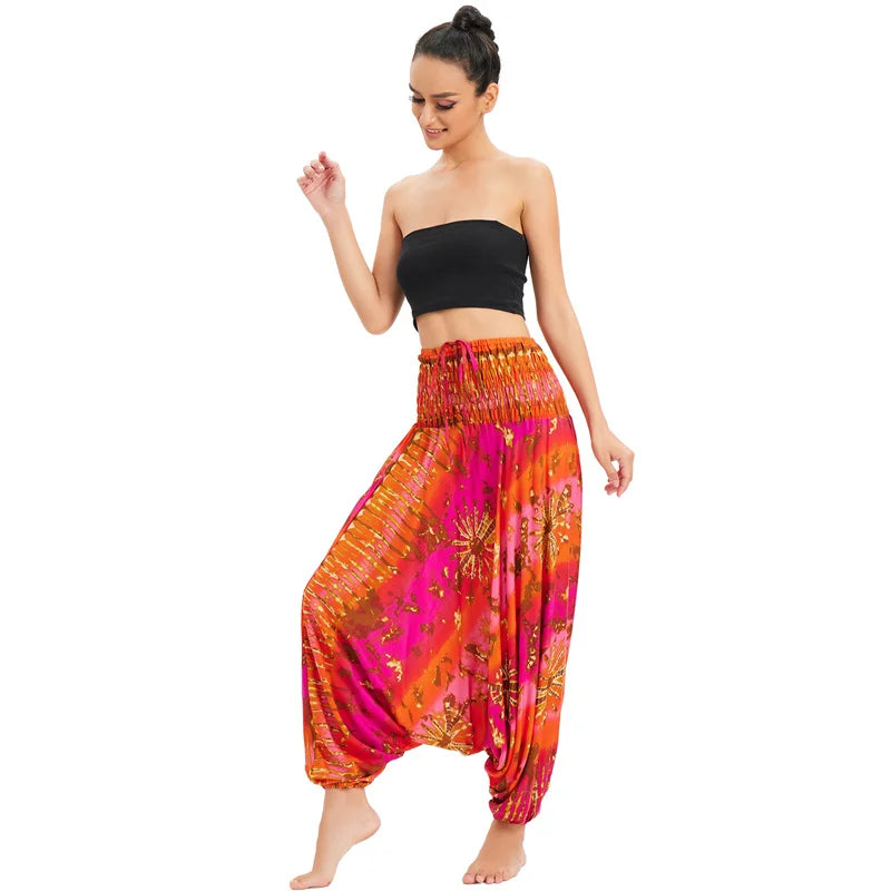 Bohemian Pants Women Pantalones
