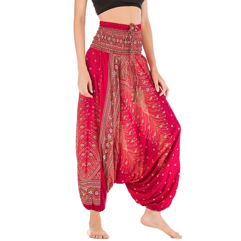 Bohemian Pants Women Pantalones