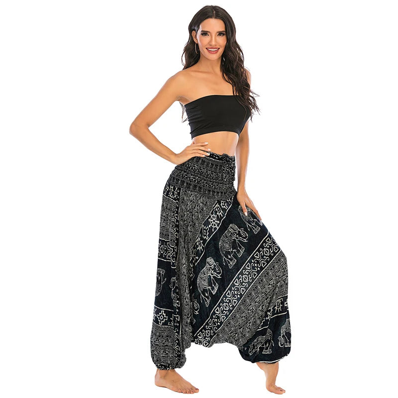 Bohemian Pants Women Pantalones